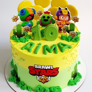 Торт "Brawl Stars"