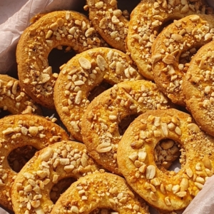 Пісочні кільця з арахісом