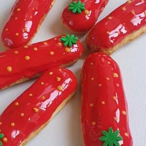 Еклери "Полуничка"