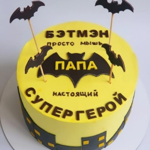 Торт "Бетмен"